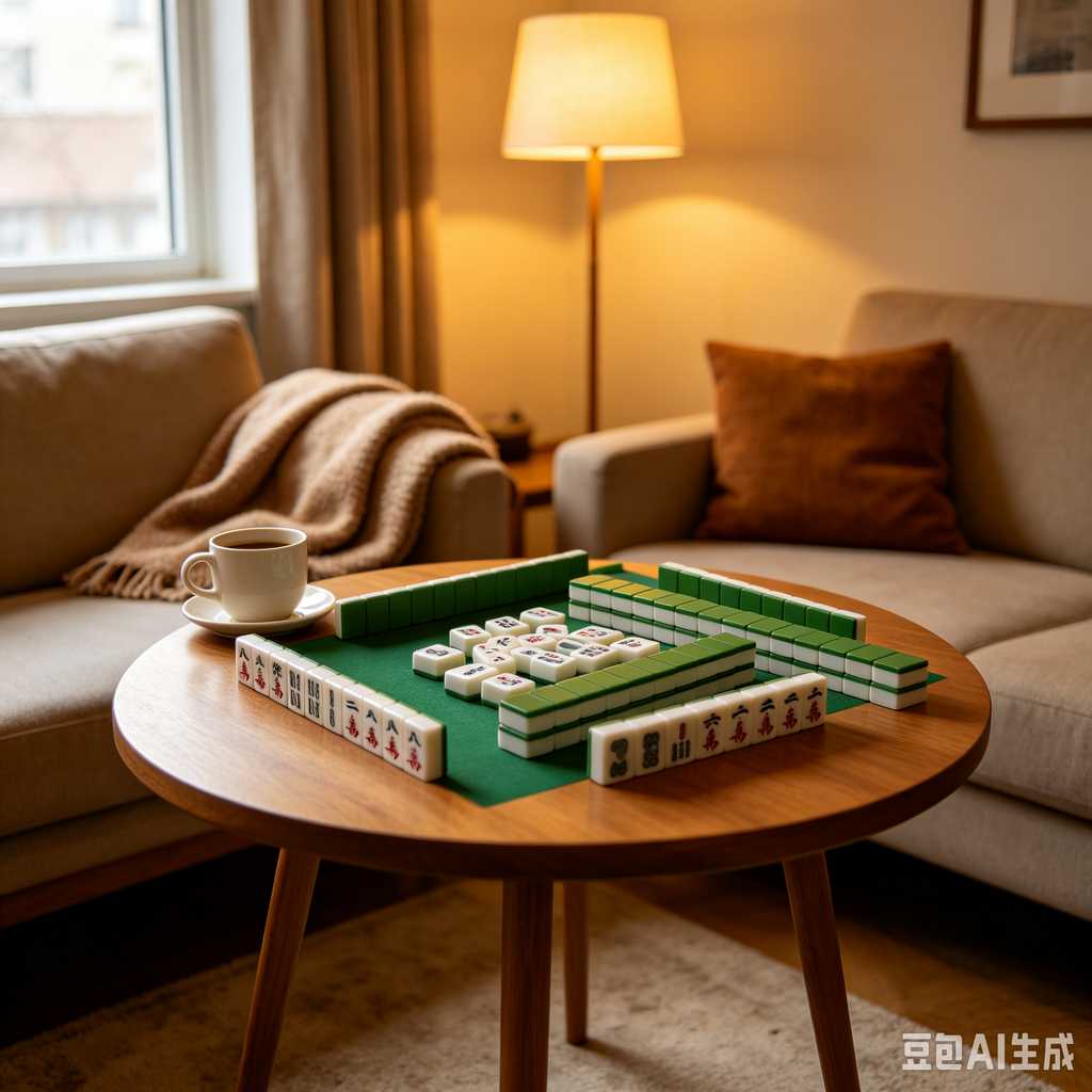 color box mahjong set packing