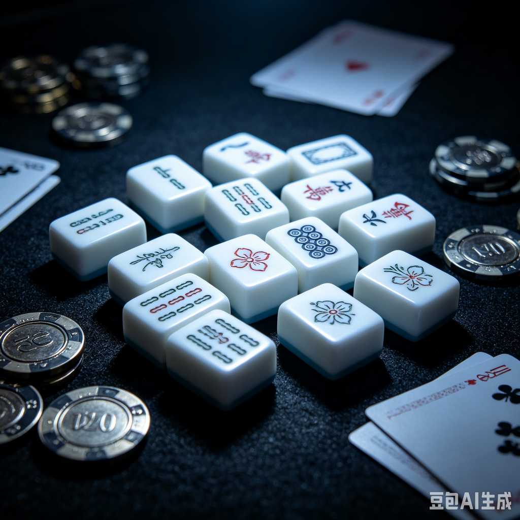 luggage portable mahjong tiles