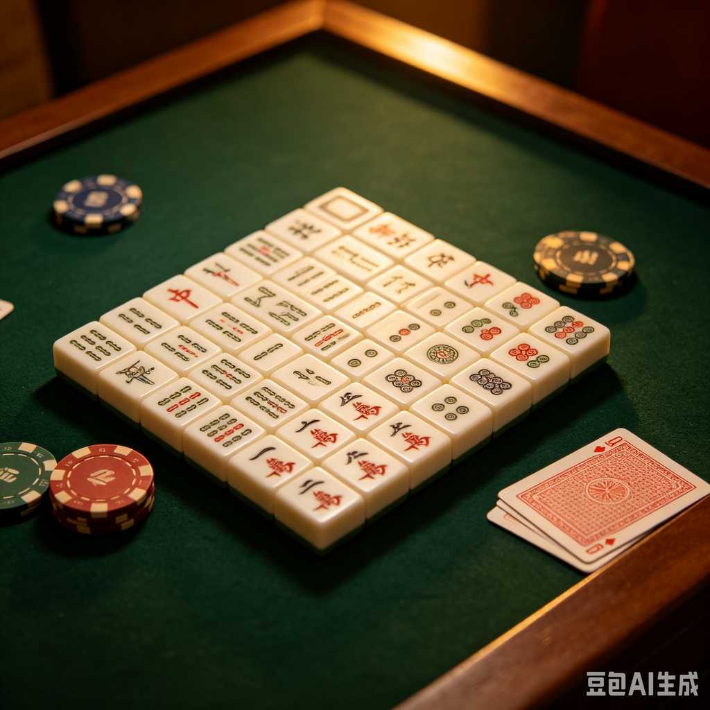 hand crafted mahjong set