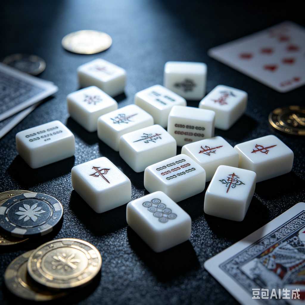 custom pattern art mahjong set