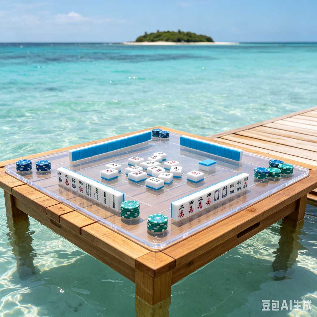 classic oriental board game mahjong
